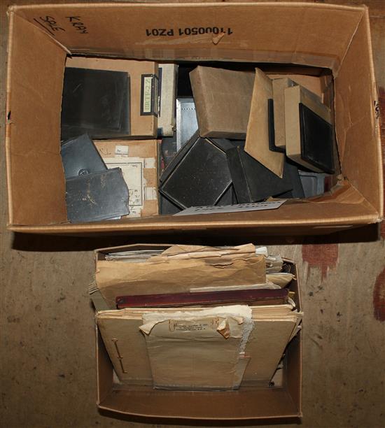 Camera plates & ephemera
